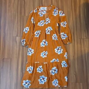 Floral Long sleeve Dress